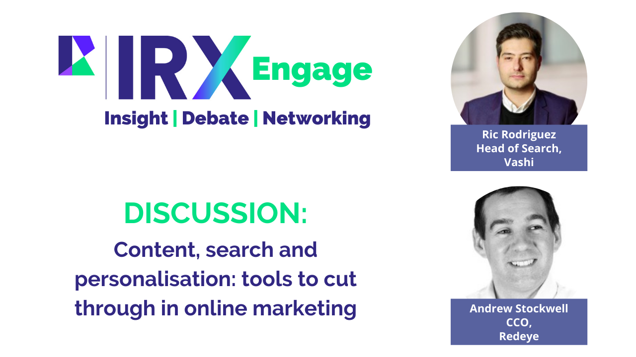 Content, search and personalisation